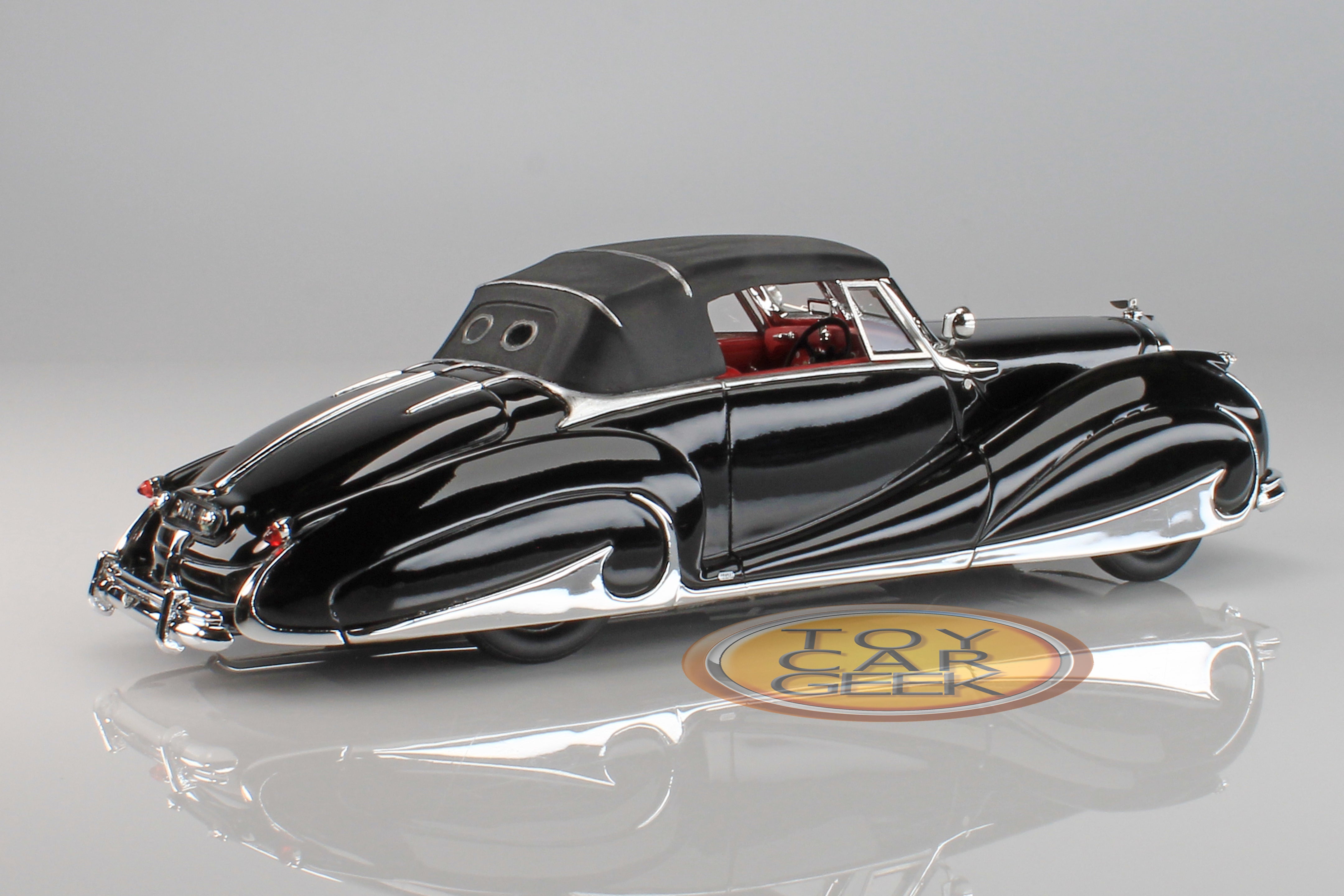 1947 Bentley MK VI Franay Drophead Coupe Cabriolet, Closed