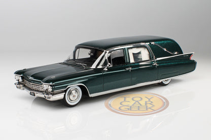 1960 Cadillac Eureka Landau Hearse - Green
