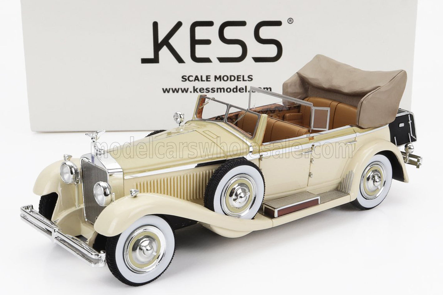 1930 Isotta Fraschini Tipo 8A Castagna Cabriolet, Open - Beige (Pre-Order)