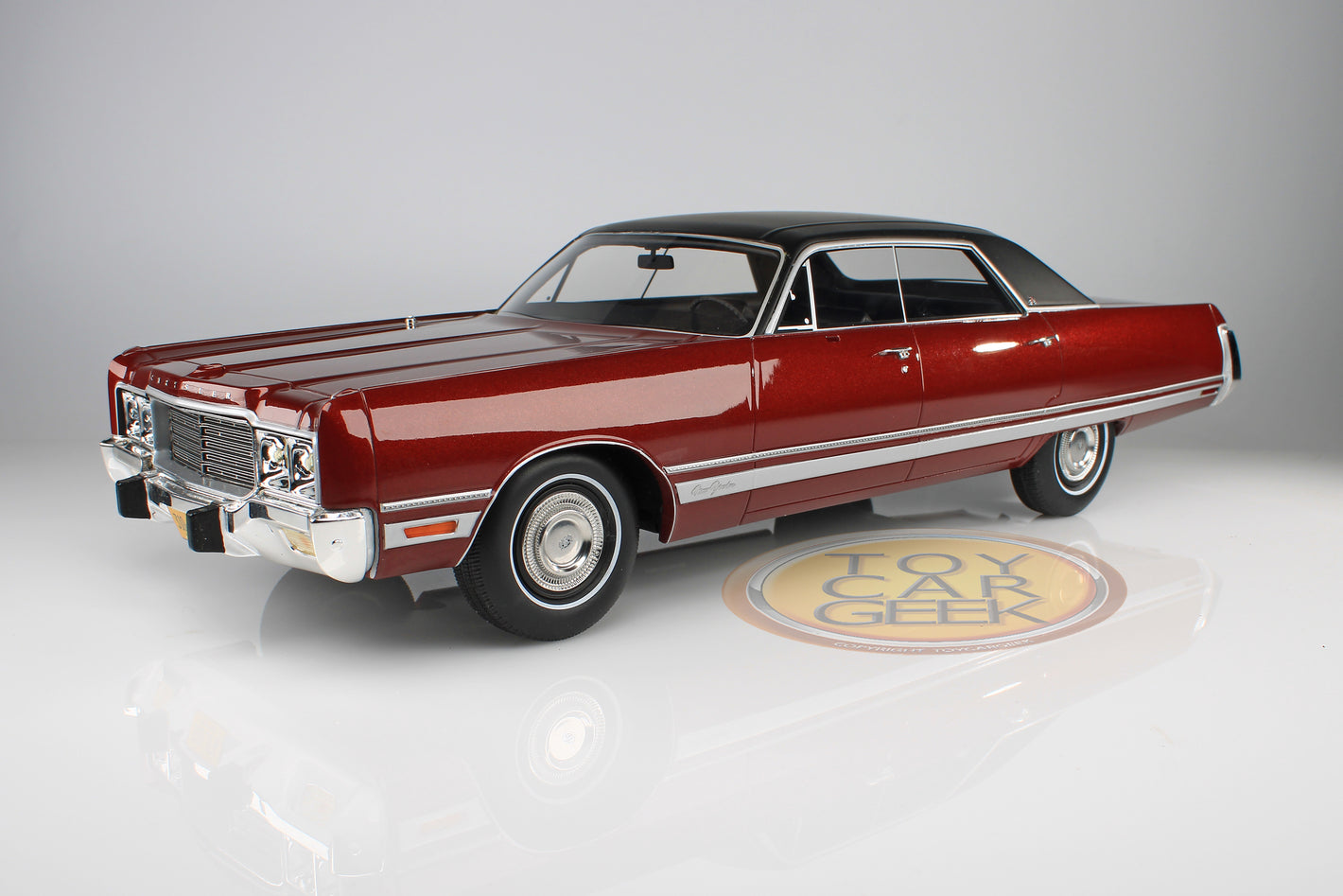 1973 Chrysler New Yorker Brougham - Maroon/Black (Pre-Owned)