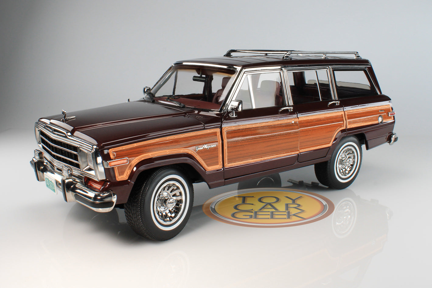 1991 Jeep Grand Wagoneer - Red