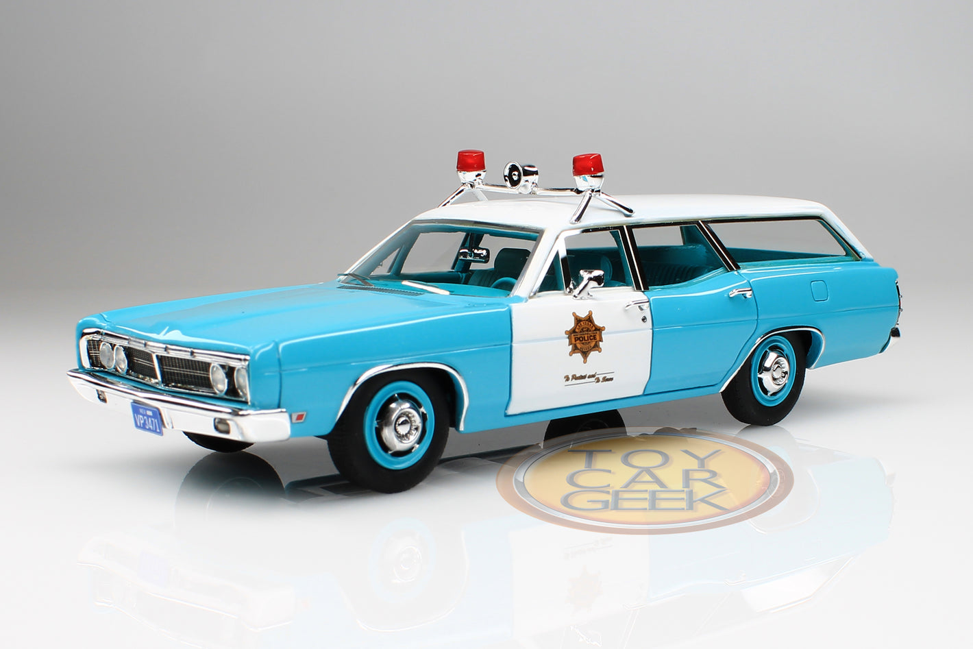 Ford Galaxie Station Wagon 1970 - Département de police de Las Vegas.