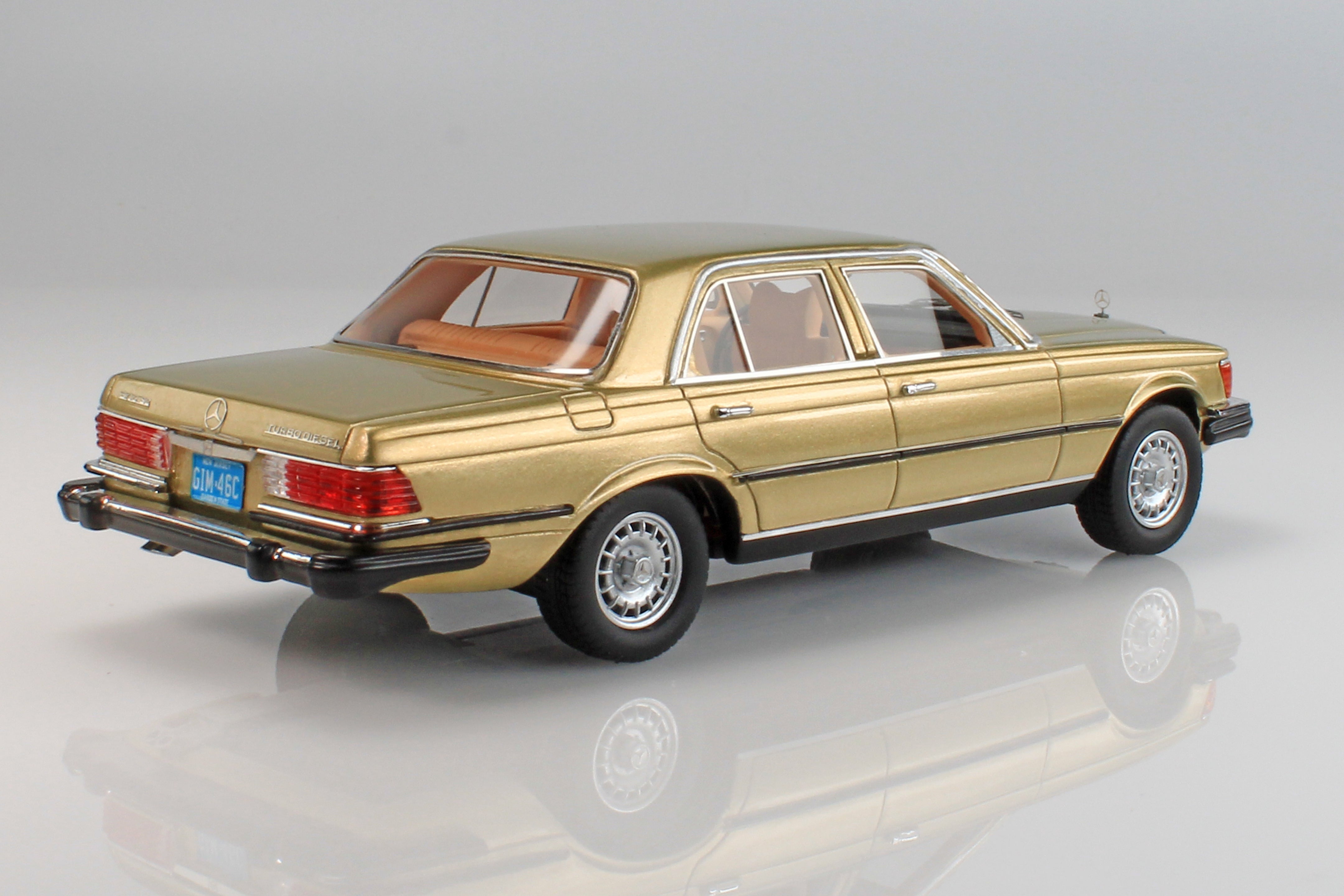 1978 Mercedes-Benz 300SD Turbo Diesel W116 US Version, Gold Met