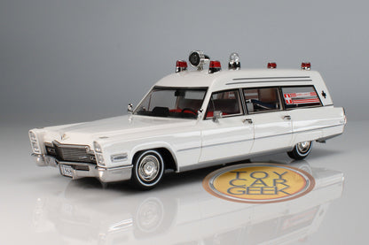 1968 Cadillac Miller-Meteor Ambulance - White