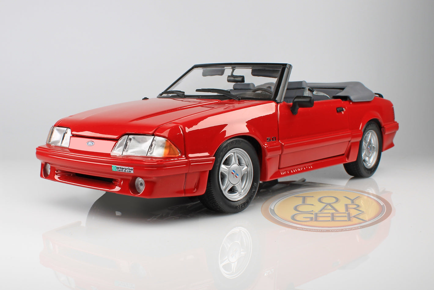 1991 Ford Mustang GT Convertible - Red (Beverly Hills Cop 3)