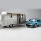 1968 Ford Mustang with Airstream Trailer