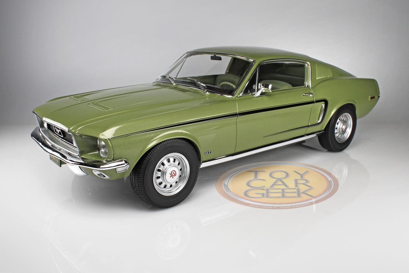 1968 Ford Mustang GT Fastback - Green