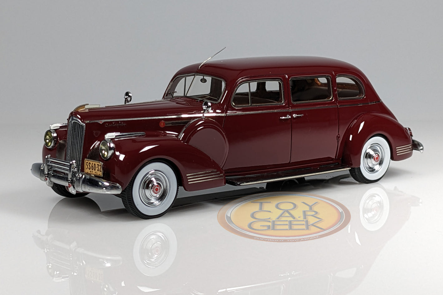 1941 Packard 180 7-Passenger Limousine - Maroon