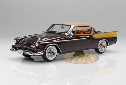 1958 Packard Hawk - Shadowtone Red / Jewel Beige