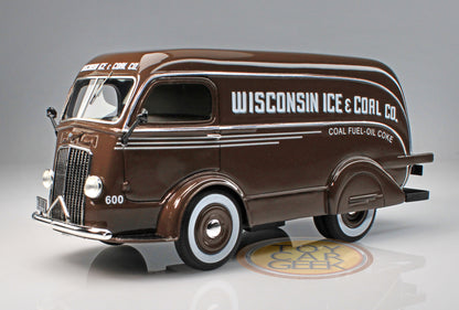 1938 International D-300 Wisconsin Ice & Coal Van - Brown