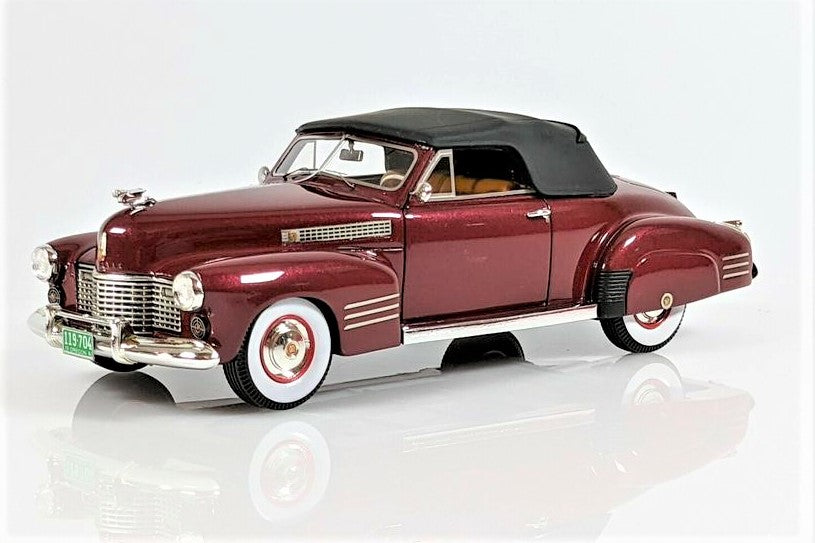 1941 Cadillac Series 62 Conv. Coupe, Closed - Red