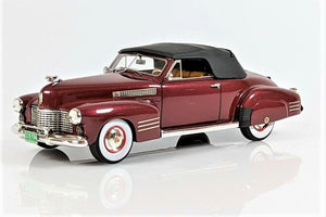 1941 Cadillac Series 62 Conv. Coupe, Closed - Red