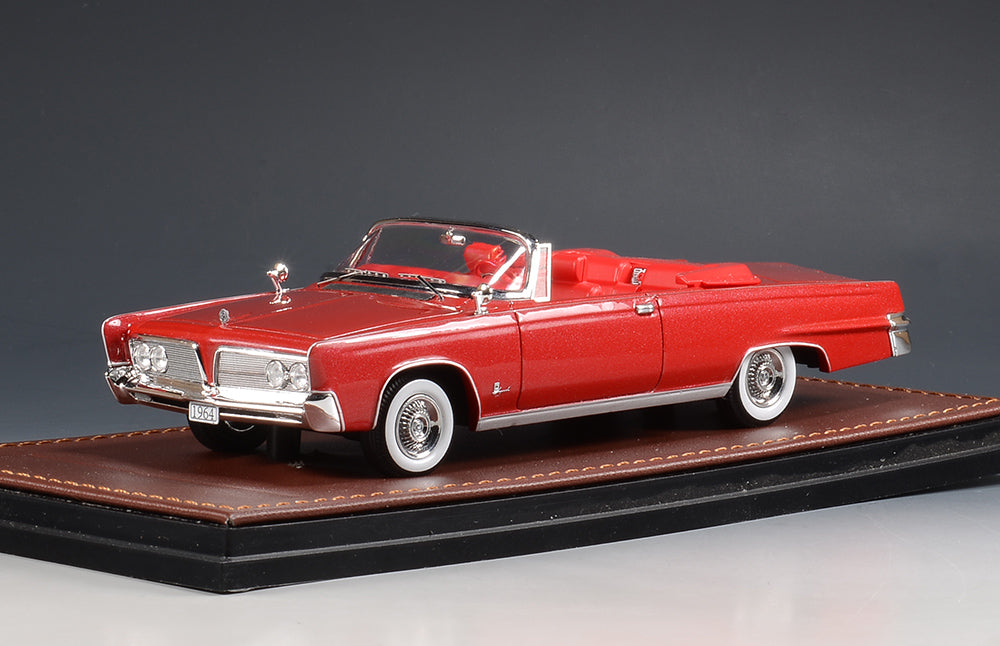 1964 Imperial Crown Convertible, Open - Red