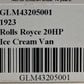 1923 Rolls-Royce 20HP Ice Cream Van