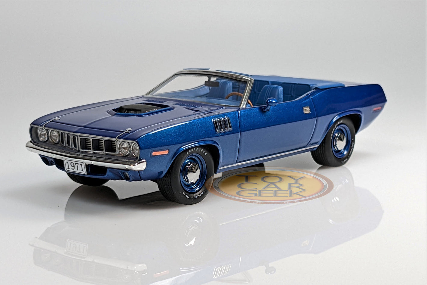 1971 Plymouth Hemi Cuda Convertible, Open