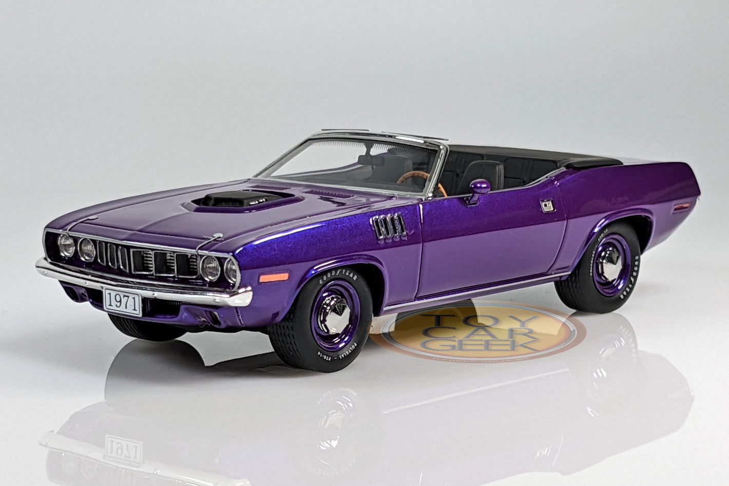 1971 Plymouth Hemi Cuda Convertible, Open