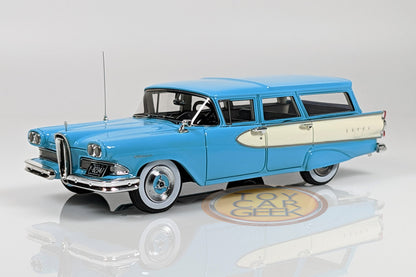 1958 Edsel Villager 4-Door Station Wagon - Blue