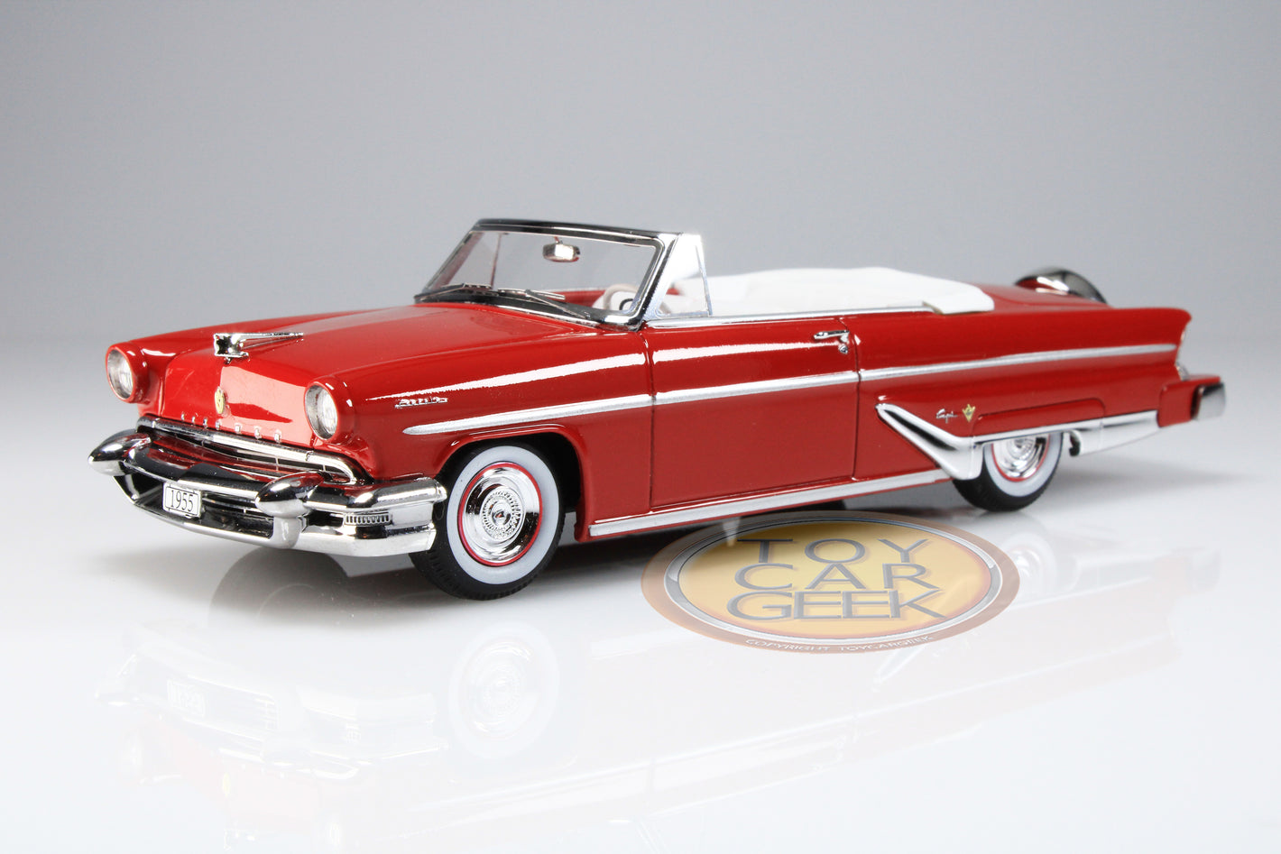1955 Lincoln Capri Convertible, Open